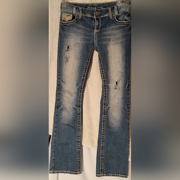 Maurices Jeans, Boot Cut, Mid Rise - Picture 2 of 4